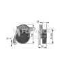 FLENNOR FS99266 Tensioner Pulley, v-ribbed belt